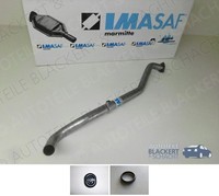 Imasaf Auspuff Endrohr für VW LT 28-35 I LT 40-55 I 2.4/2.4 D 55/66KW 82-