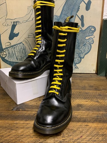14 LOCH DR MARTENS UK8 EU42 DM’s 1914 DOCS GRÖSSE 8 STIEFEL LAMBRETTA VESPA SKINHEAD