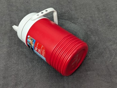 IGLOO Legend 1/2 Gallon Jug Cooler Thermos w/ Handle And Flip Spout Red USA