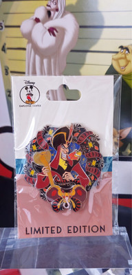 TWDC Store Halloween Wreath 2022 Pin - Jafar