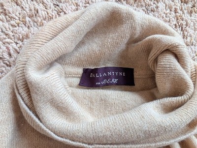 Ballantyne cashmere women sweater, made in Scotland