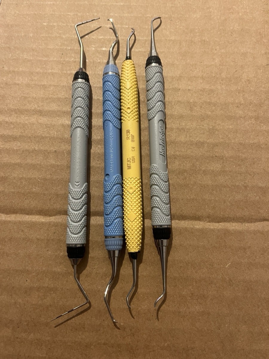 Dental PDT R138 Montana Jack Double End Sickle Scaler Yellow Resin