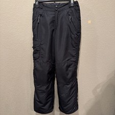Boys Champion Snow Pants, Black, Size L 12-14 