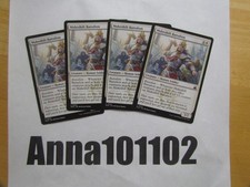 Makeshift Battalion x4 4x Ravnica Remastered White Common Creature Human Soldier