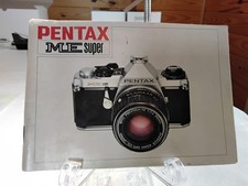 Pentax ME Super - Original Camera Instructions Manual-English-good condition