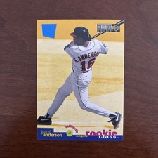 1994 Upper Deck Blue SE Special Edition #12 GARRETT ANDERSON Rookie Card Angels. rookie card picture