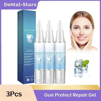 3pcs Teeth Whitening Gel Gum Protect Repair Gel Dentizen Shield Therapy Gel Care