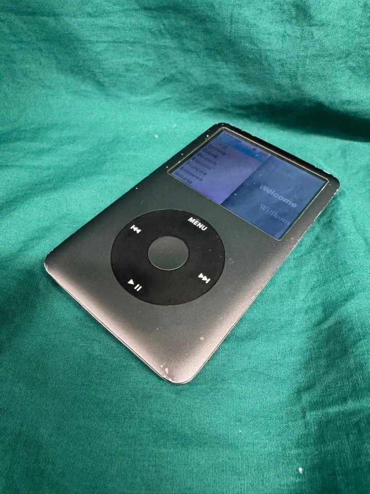 Apple iPod Classic 6.5th Gen MP3 Digital Media Player MC297J 160GB Negro Probado - Imagen 2 de 4