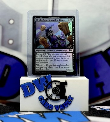 Oroku Saki, Shredder Rising Teenage Mutant Ninja Turtles Foil NM