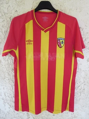 Maillot R.C LENS 2014 2015 UMBRO vintage football shirt sponsor effacé M - Photo 1/4