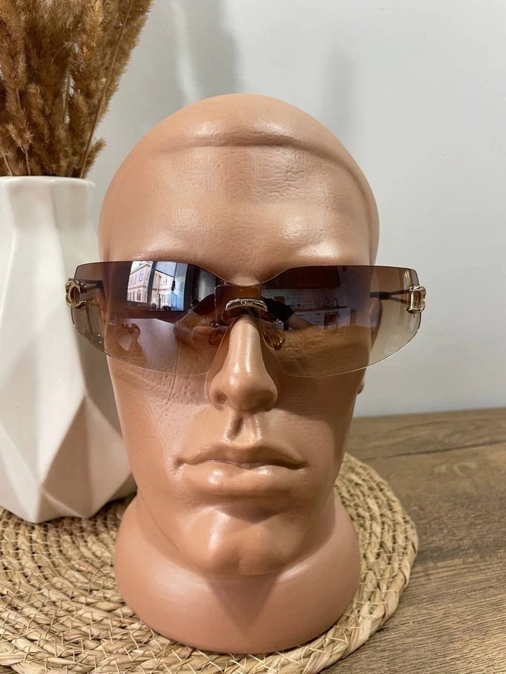 Christian dior vintage sunglasses y2k avantgarde style - Image 4 of 4
