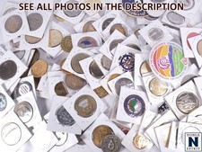 Boy Scouts BSA Tokens Coins Medallion 120+ Lot Vintage (JS)