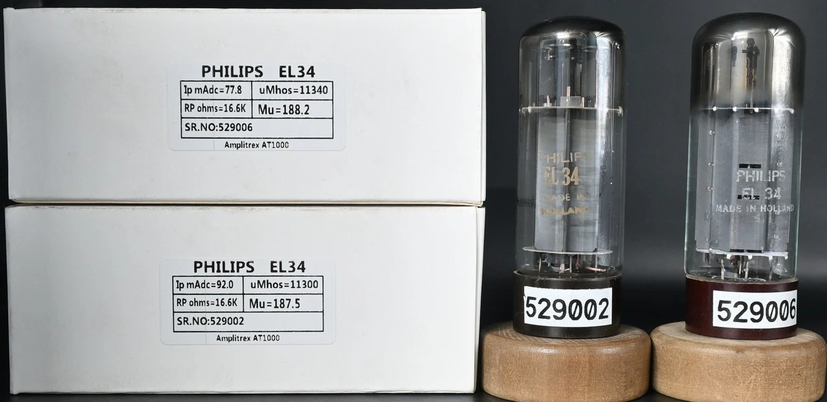 Tube électronique Philips ECH84 – NOS, NIB, Valve Vacuum Tube