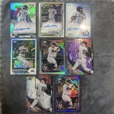 Austin Wells Bowman Autoraph Lot! Bowman Sterling, Mega Box, Bowman's Best!