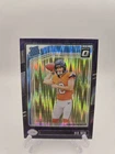 2024 Panini Donruss Optic - Rated Rookie Bo Nix #209 Purple Shock Prizm (RC)