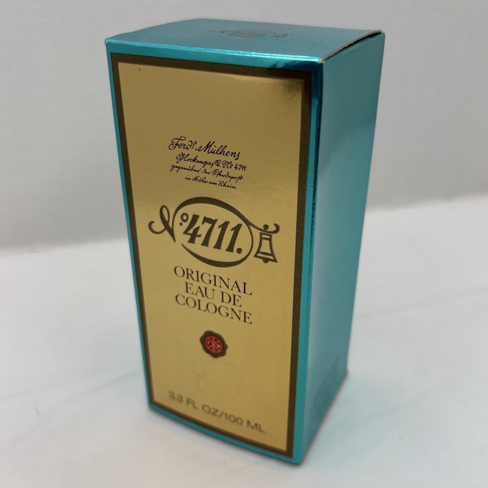 4711 Eau De Cologne by Echt Kolnisch Wasser 3.3 OZ 100 ML Splash for Men.