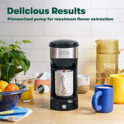 Dual Brew Single Serve Coffee Maker, Brews Both Kcup and Ground Coffee,  Large 14 | eBay
