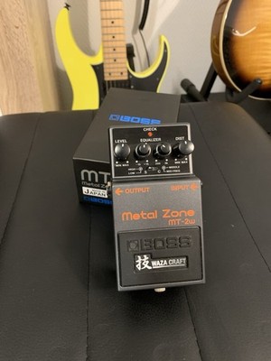 Boss MT-2W Metal Zone Waza Craft Made in Japan mit OVP   Top Zustand