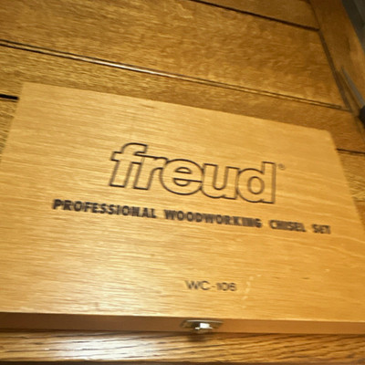 Freud Professional Woodworking Chisel Set WC-106 in Wooden Case