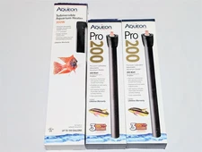 Lot of 3 Aqueon Pro Submersible Aquarium Heaters 200 & 300W 75-100 Gallon Tank