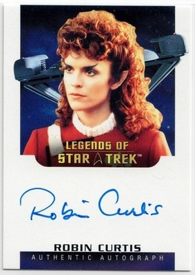 Women of Star Trek A&I - LA16 Robin Curtis as Lieutenant Saavik - Legends Auto A