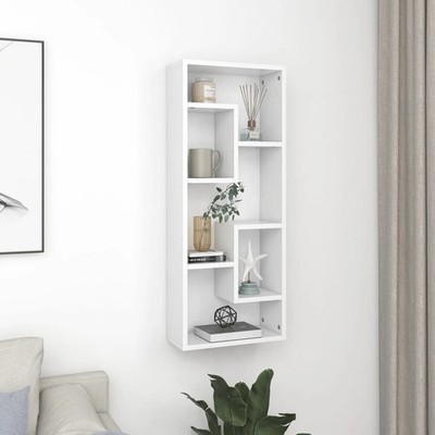 Wandregal Hängeregal Bücherregal Schweberegal Würfelregal Wandboard vidaXL