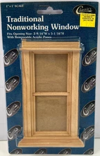 Classics by Handley #75051 Traditional Nonworking Window Dollhouse 1" Scale New