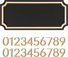 House Address Plaques for Outside - Personalized Address Signs for Mailbox, A...