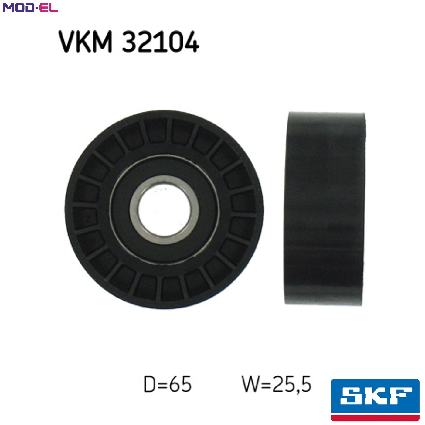 2x ✅Fits SKF VKM 32104 Deflection/Guide Pulley, V-ribbed belt VKM 32 ⭐UK Seller⭐ - Image 11