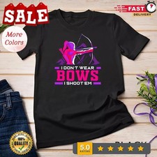 Womens Archery Girl Gift for Woman Archer Bow and Arrow Hunter Unisex T-shirt