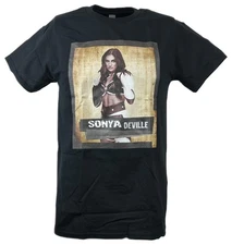 Sonya Deville Ready to Fight Black T-shirt