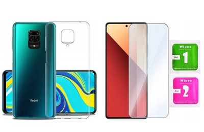 XIAOMI REDMI NOTE 9S - ULTRA SLIM Silikonhülle Cover Schutz Back Case Tasche