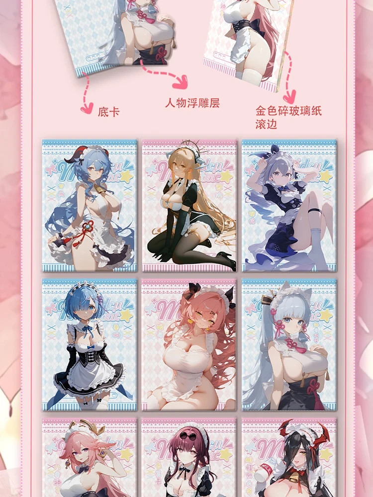 Foxy Pretty Goddess Premium Spicy Booster Box Anime Waifu Trading Card NEW 2023