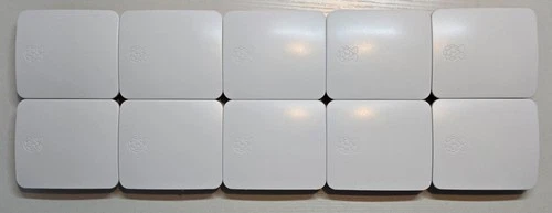 Job Lot x 10 Raspberry Pi 3A+ Case Official Case, Plastic, Red/White