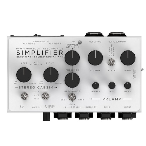 DSM & Humboldt Simplifier - 0 Watt Guitar Amplifier * NEW * guitar preamp pedal - Bild 1 von 5