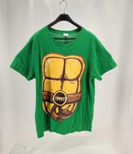 Teenage Mutant Ninja Turtles TMNT T-Shirt Adult Large Halloween Costume 2 Sided