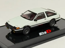 1/64 AutoArt Toyota Sprinter Trueno ( AE86 ) initial D in White  20031   64-039
