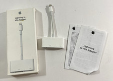 Apple Lightning to VGA Adapter A1439 MD825AM/A With Box