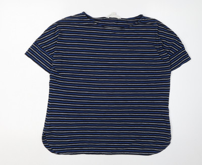 Seasalt Cornwall Damen T-Shirt blau gestreift Bio-Baumwolle