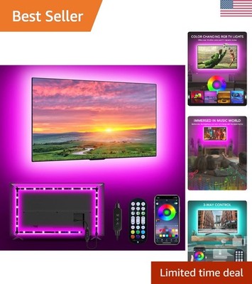 Led Lights for TV, 13.1ft TV Led Backlight for 32-43 inch, Bluetooth APP Remo...
