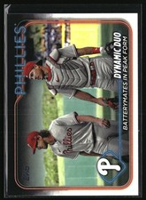 2024 Topps #428 Dynamic Duo (J.T. Realmuto / Aaron Nola)