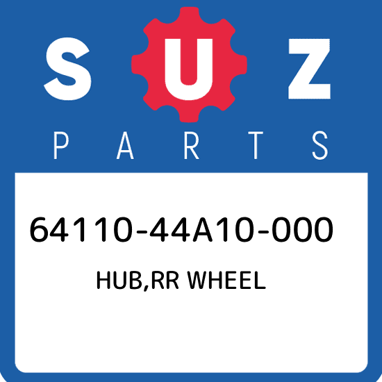 64110-44a10-000 Suzuki Hub RR Wheel 6411044A10000 Genuine OEM Part