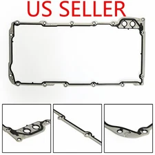 Oil Pan Gasket Set For 97-15 GMC Cadillac Chevrolet Hummer Pontiac 4.8L 6.2 5.3L
