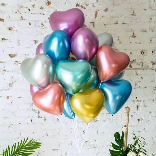 12inch Heart Latex Balloons 10pk Wedding Valentines Birthday Proposal Decoration - Picture 32 of 41