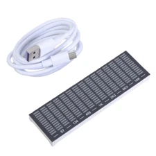 LED Rhythm Light Sound Visualizers ABS Spectrum for Music Lovers & Homes