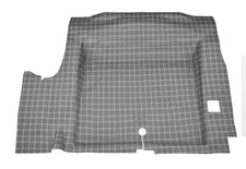 NEW! 1967 - 1968 Ford Mustang Trunk Mat Plaid Pattern Fastback 2+2 