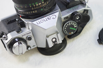 Canon AE-1 Program with 50mm FD f1.8 Lens, Cap, Excellent