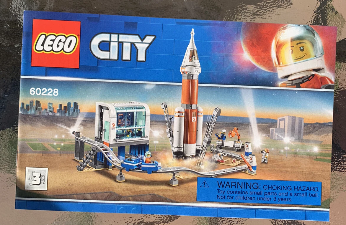 LEGO City Deep Space Rocket Launch Control 60228 REPLACMENT