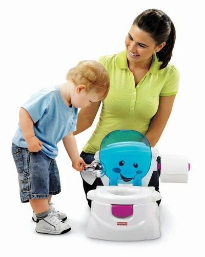 Fisher-Price Toilettentrainer Kinder WC Meine erste Toilette Töpfchen - Bild 5 von 6