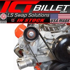 LS Truck Manual Belt Tensioner w/ Pulley LSX 4.8L 5.3L 6.0L Silverado Billet